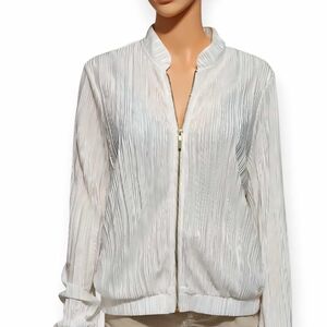 Elegant White Women's Jacket